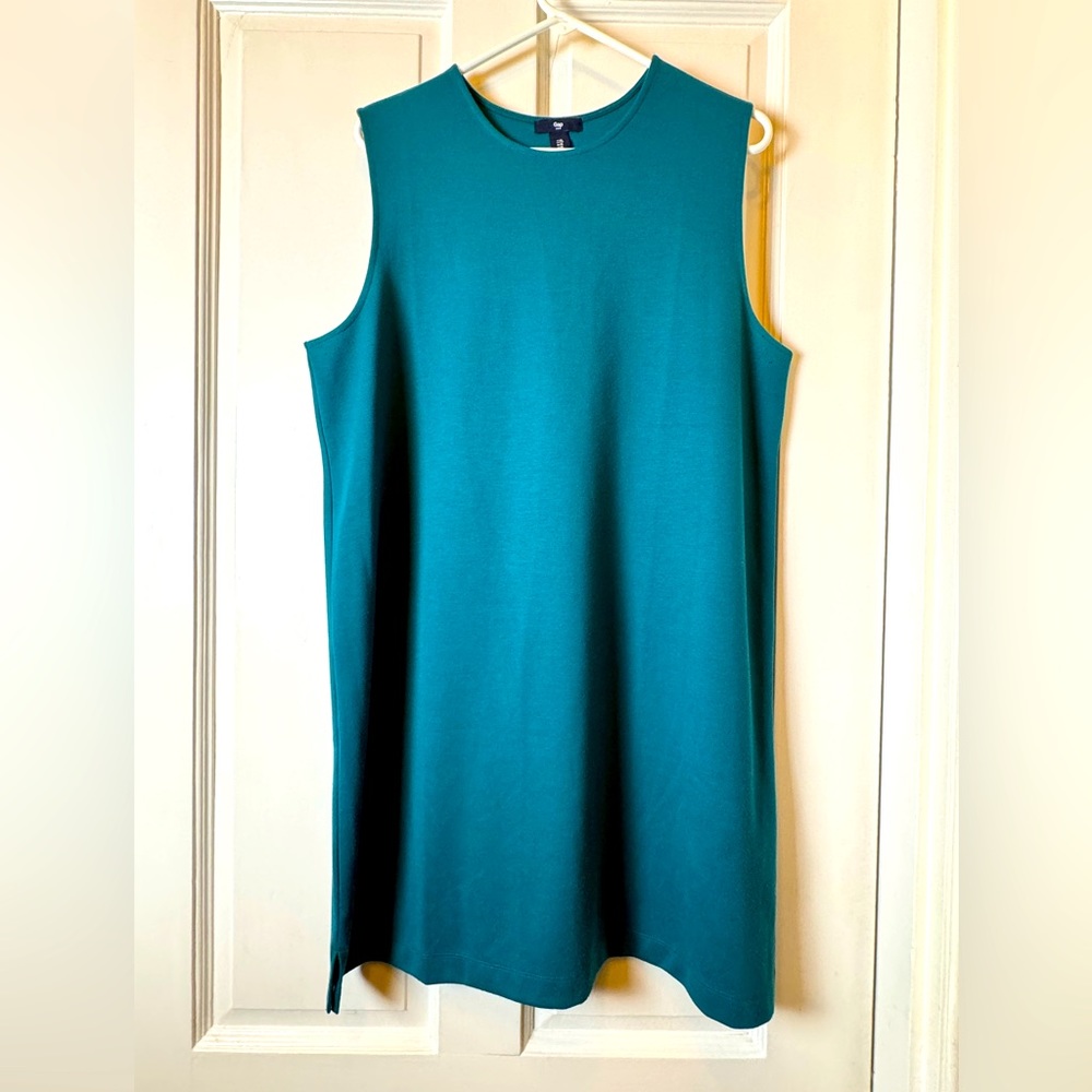 Gap, teal dress, size XL